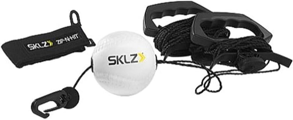 SKLZ Zip-N-Hit Baseball Batting Trainer, Black | Amazon (US)