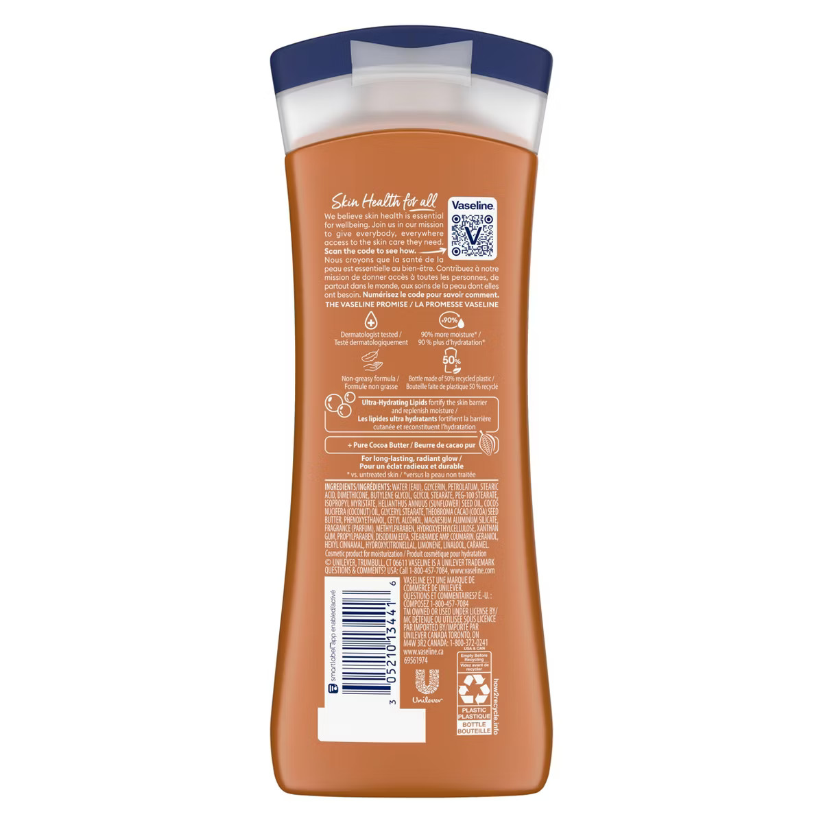 Vaseline Intensive Care Moisturizing Body Lotion with Cocoa Butter Cocoa Radiant - 10 fl oz | Target
