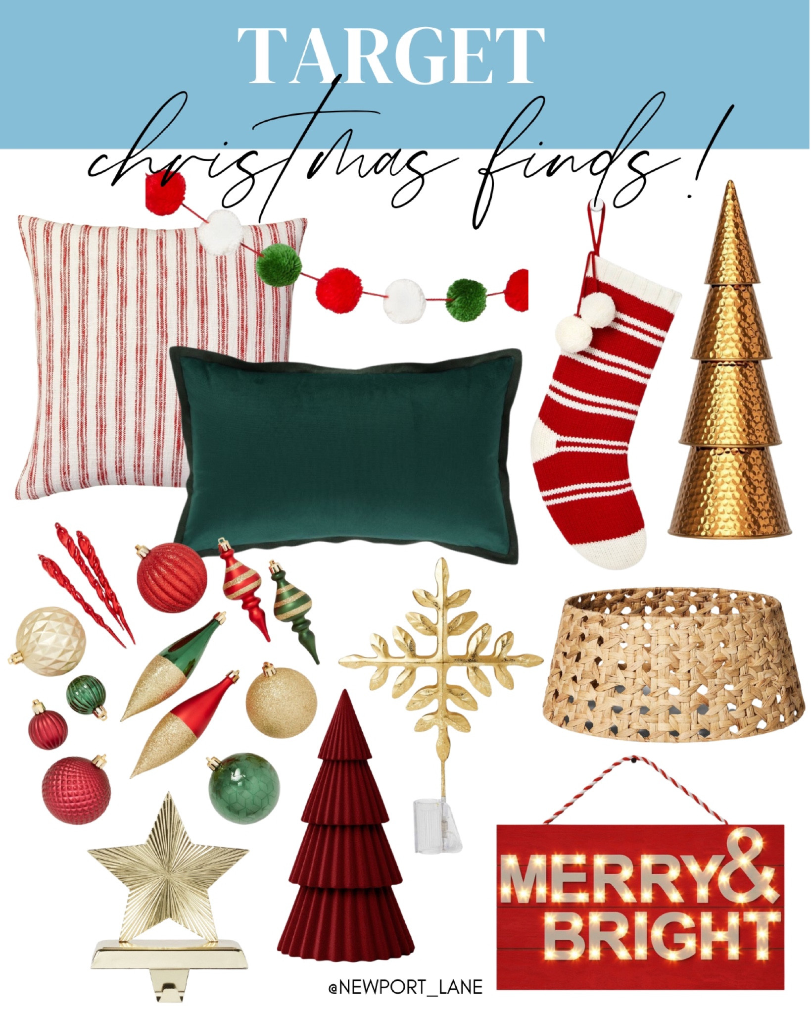 Christmas decor, Christmas decorations, red and green decor, Christmas pillow, red pillow, green pillow, cane tree collar, red and white stocking, stocking holder, Target decorations



#LTKhome #LTKHoliday #LTKsalealert