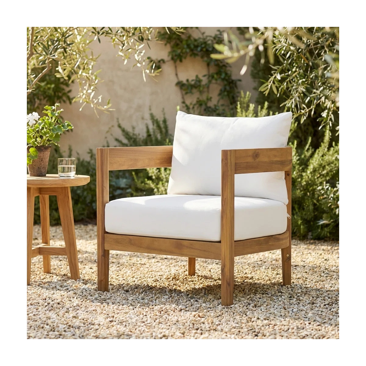 Lorene Patio Chair with Cushions | Wayfair North America