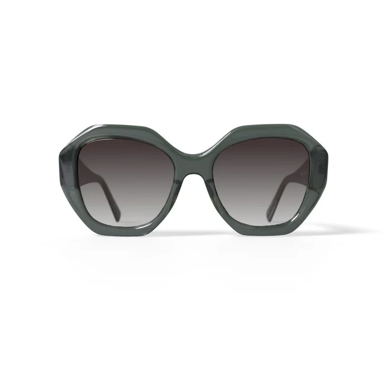 Keo Women’s Kenley Rx-Able Sunglasses Eyeglasses with Case, Green Crystal, Size 54-18-151 | Walmart (US)