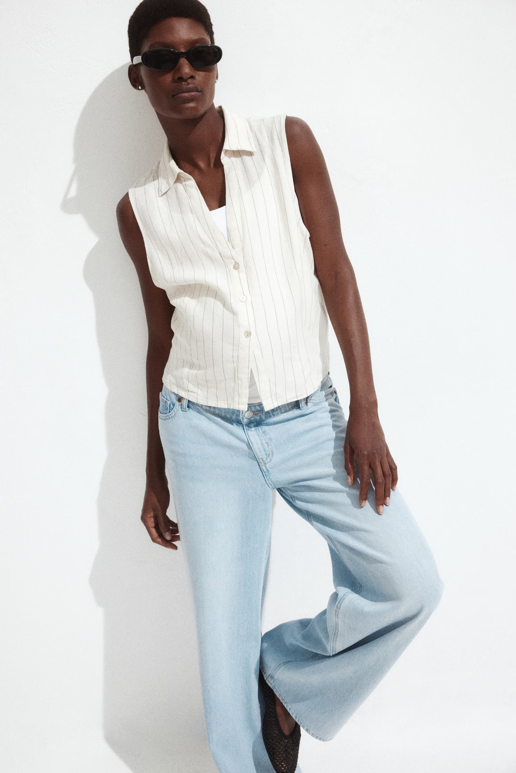 MAMA Wide Low Jeans | H&M (US + CA)