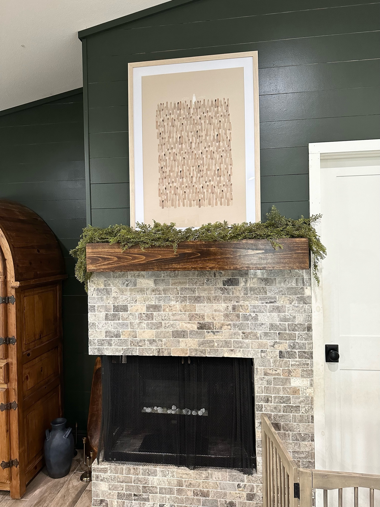 Christian art, modern Christian art, Jesus feeds the 5000 art, dining room art, fireplace mantel art, family room art. 24 x 36 art print, 28 x 40 natural frame 

#LTKhome #LTKstyletip