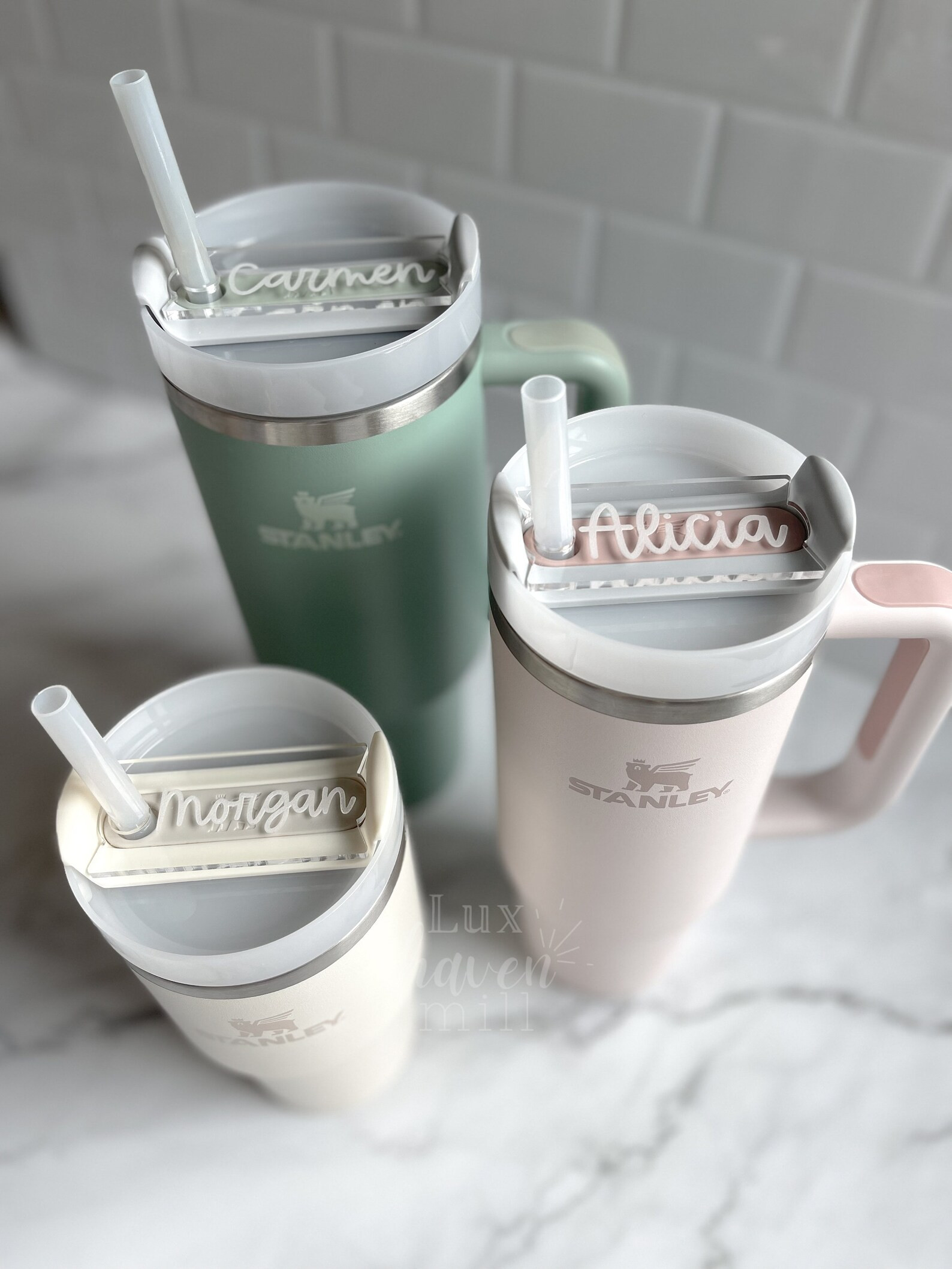 Stanley Name Plate Stanley Topper Personalized Stanley Cup - Etsy | Etsy (US)