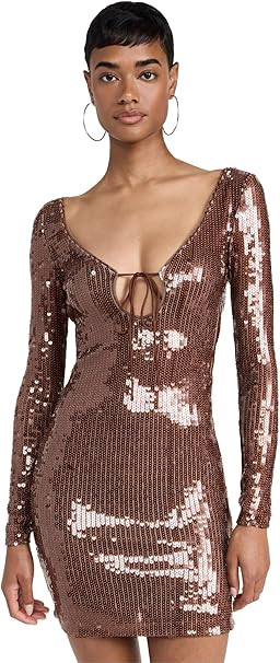 Bardot Women's Verona Sequin Mini Dress | Amazon (US)