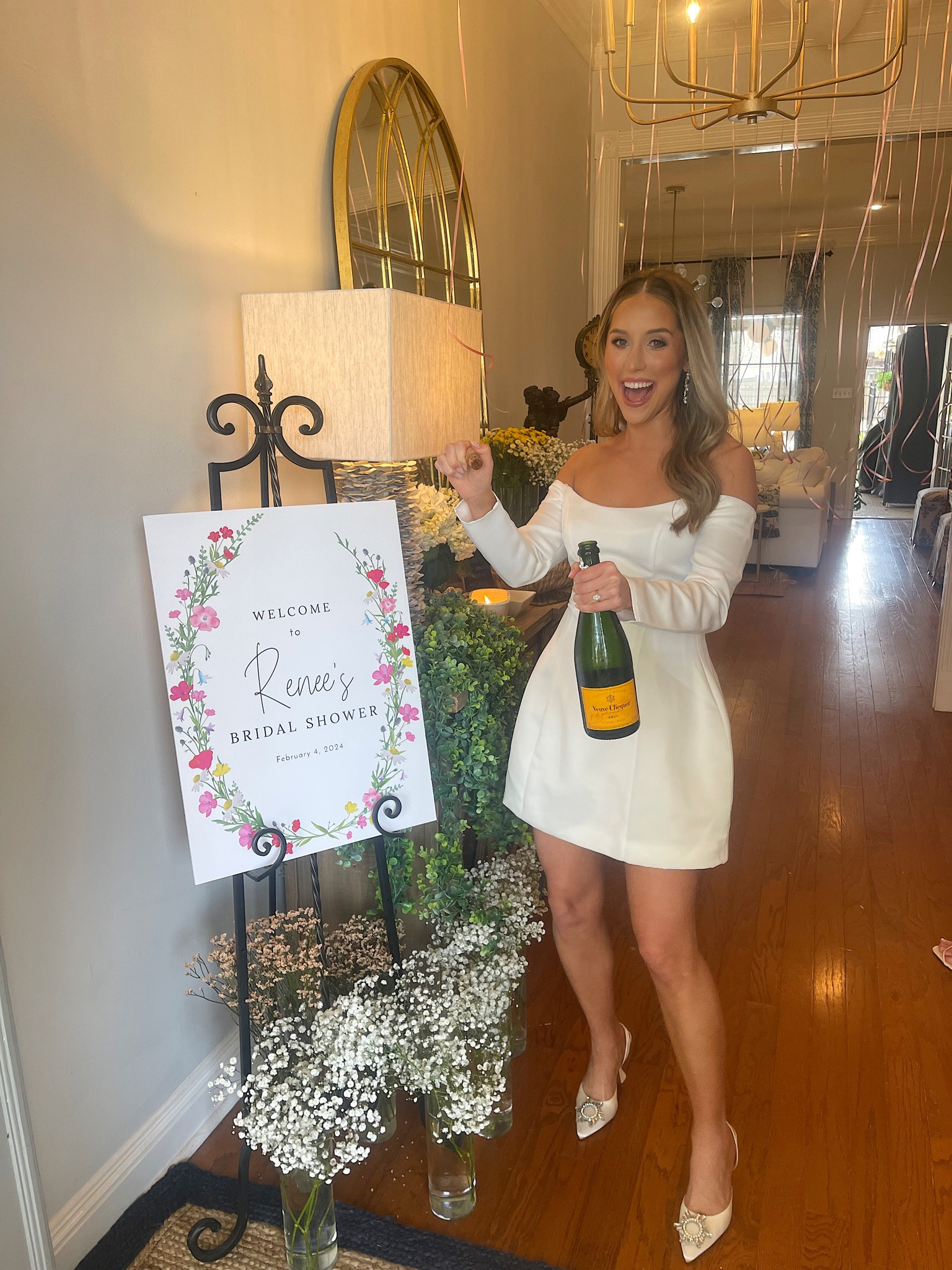 Bridal shower dress of my dreamssss 🌷💐🌸🎀 

Wearing size XS! Size down, ELLIATT usually runs big! 

#LTKbride #bridalshower 

#LTKwedding