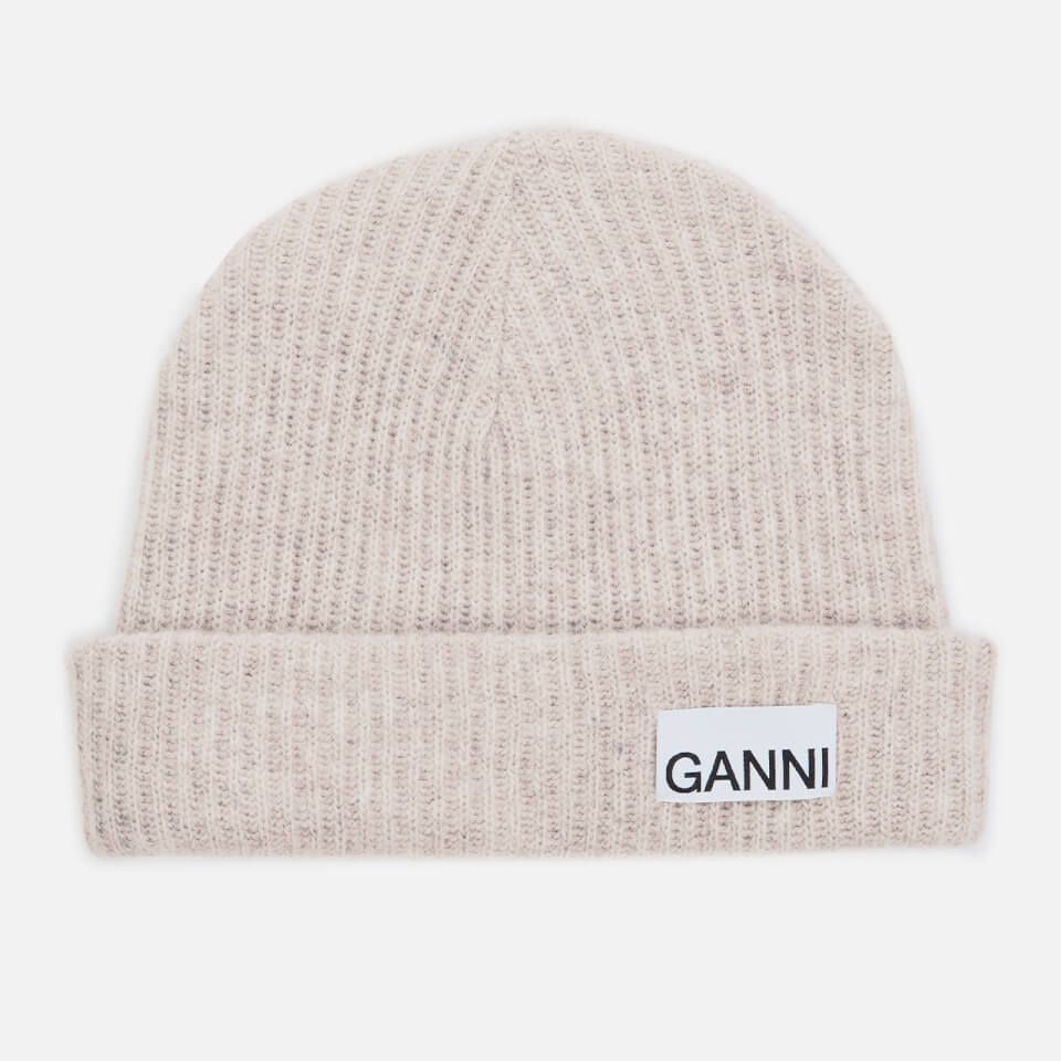 Ganni Women's Recycled Wool Knit Beanie - Brazilian Sand | Coggles (Global)