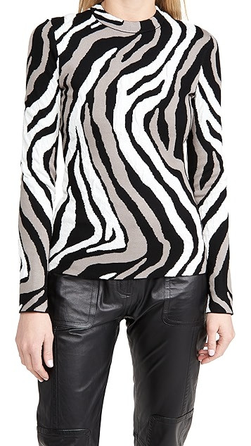 Zebra Long Sleeve Top | Shopbop