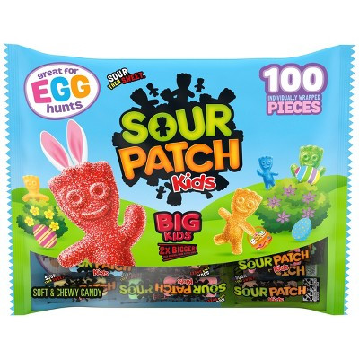 SOUR PATCH KIDS Easter Changemaker Candy - 19oz/100ct | Target