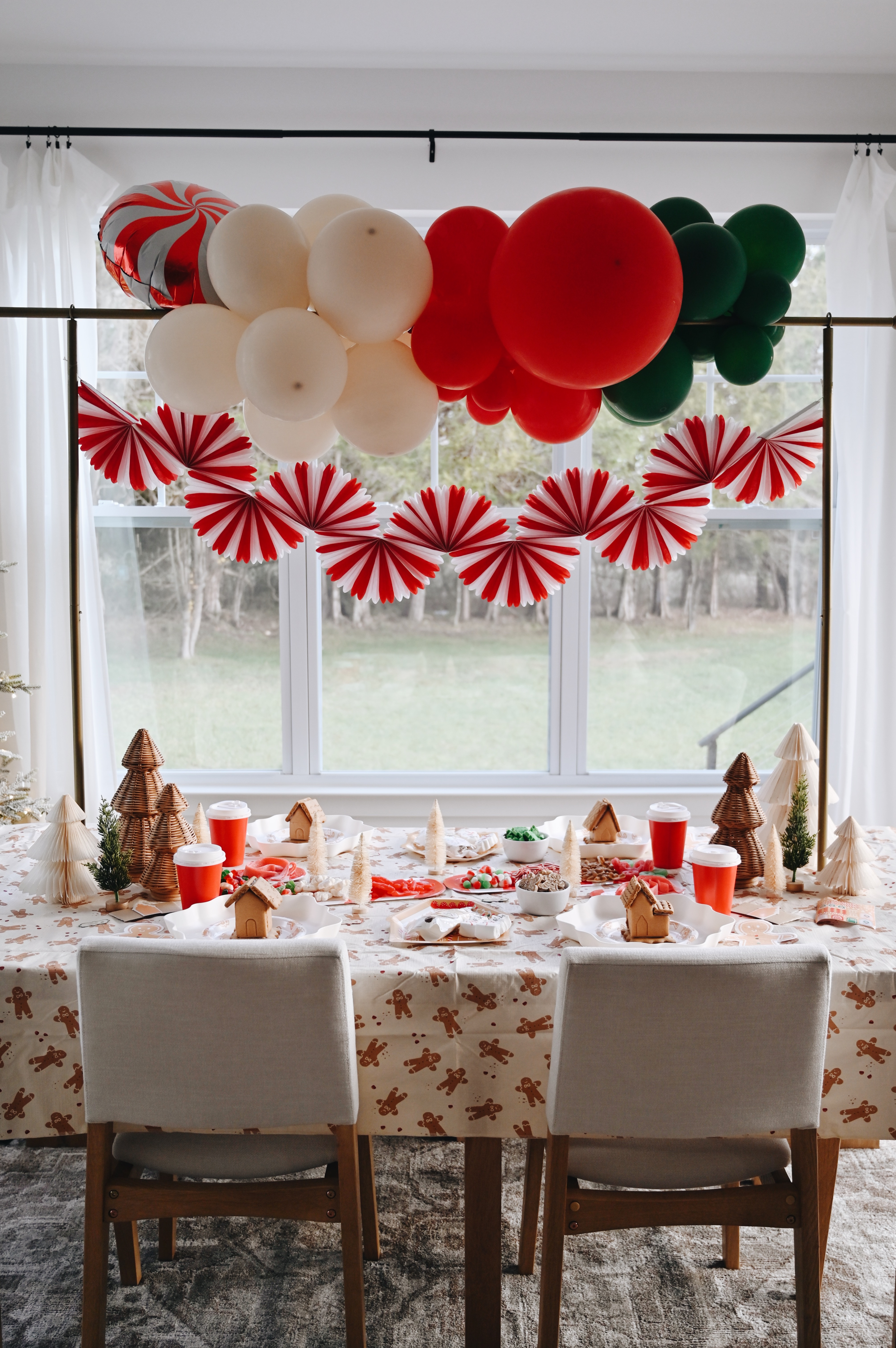 Gingerbread House Decorating Set Up 🎄✨

#LTKHoliday #LTKHome #LTKKids