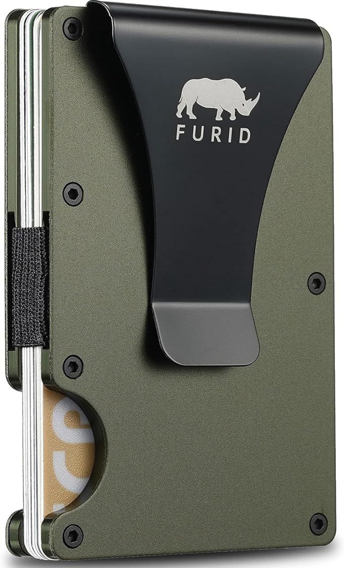 Furid 30/0FF Money Clip, Slim Metal Wallet, Minimalist Wallet For Men, Credit Card Holder Wallets... | Amazon (US)