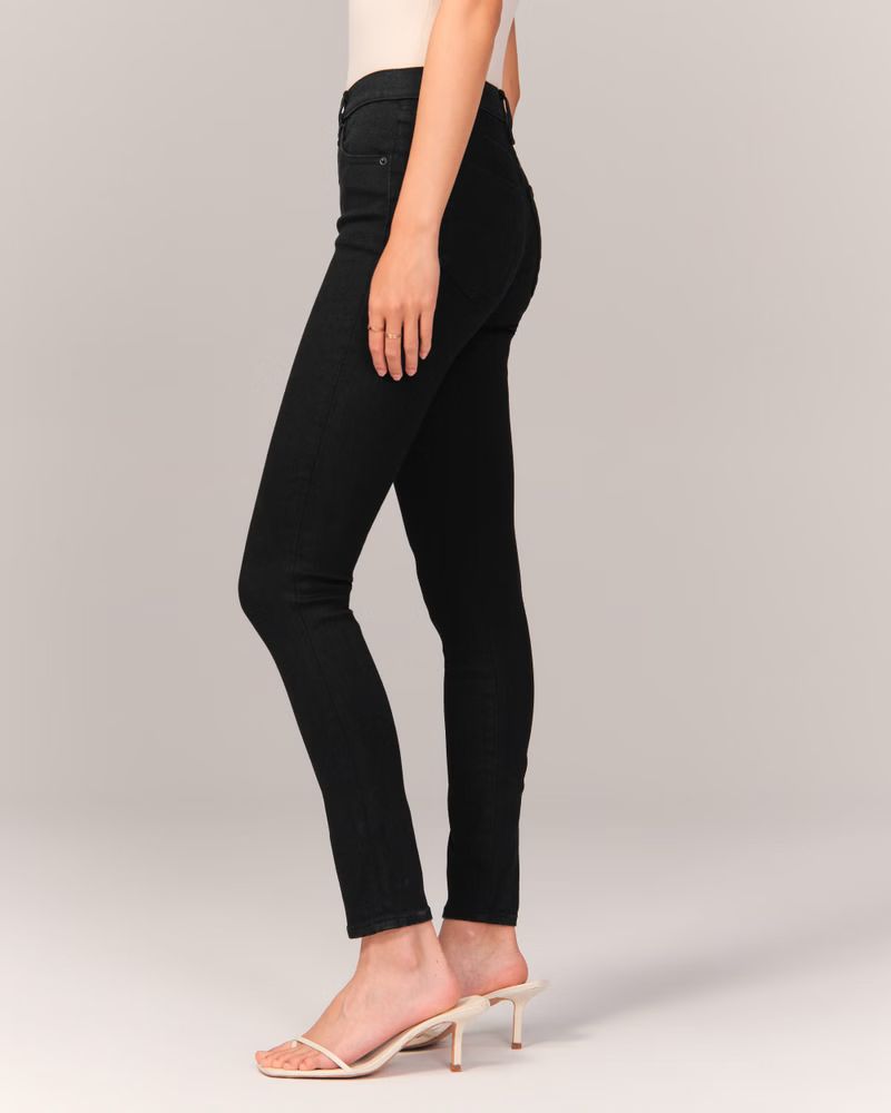 Women's High Rise Super Skinny Jeans | Women's Clearance | Abercrombie.com | Abercrombie & Fitch (US)