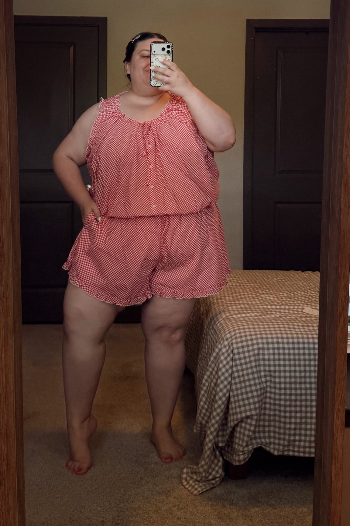 if I haven’t said it already, this is the summer of matching sets for me! When I saw this gingham one, it was an immediate add to cart❤️ wearing a 3x

#LTKMidsize #LTKootd #LTKPlusSize