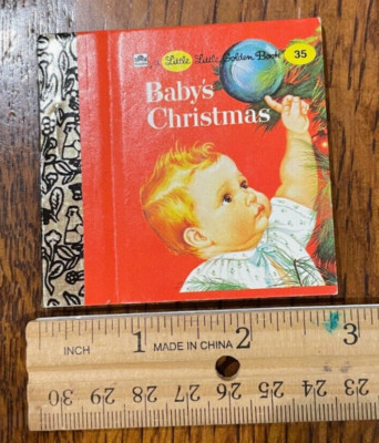 Little Little Golden Books Mini - Baby's Christmas 35 Tiny Miniature Book Wilkin | eBay US