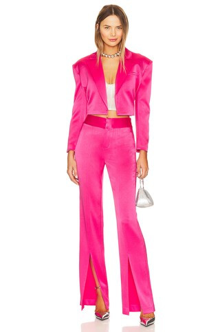 Shan Boxy Oversized Cropped Blazer
                    
                    Alice + Olivia | Revolve Clothing (Global)