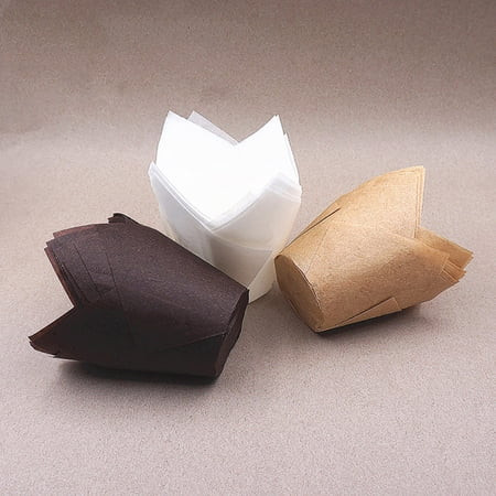 GXSR 50Pcs Cupcake Liners Muffin Liners Parchment Paper Cupcake Wrappers Greaseproof Baking Cups Hol | Walmart (US)