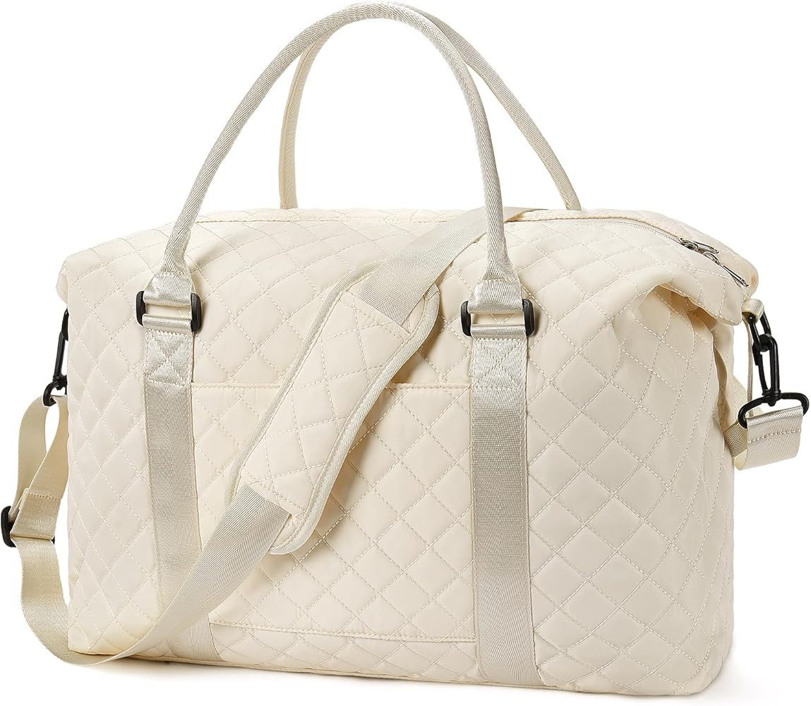 Weekender Bags for Women, Duffle Bag Women Travel Bag Carry on Bags for Airplanes Overnight Hospi... | Amazon (US)