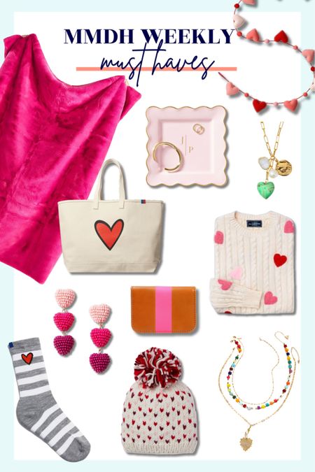 Discover your ultimate guide with our Valentine's Day 2024 Must-Haves! Wrap yourself in cozy warmth with soft blankets, find a Valentine's Day outfit, and elevate your space with heart-themed home decor. From layered necklaces to the perfect gifts for someone special (or a treat for yourself)! ❤️🎁 #ValentinesDay2024 #StayHomeWithLTK

Follow us on Instagram @mmdh.studio!

#LTKhome #LTKGiftGuide #LTKSeasonal