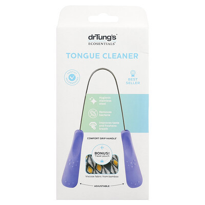 Dr. Tung's, Ecosentials™, Tongue Cleaner, 1 Cleaner | iHerb