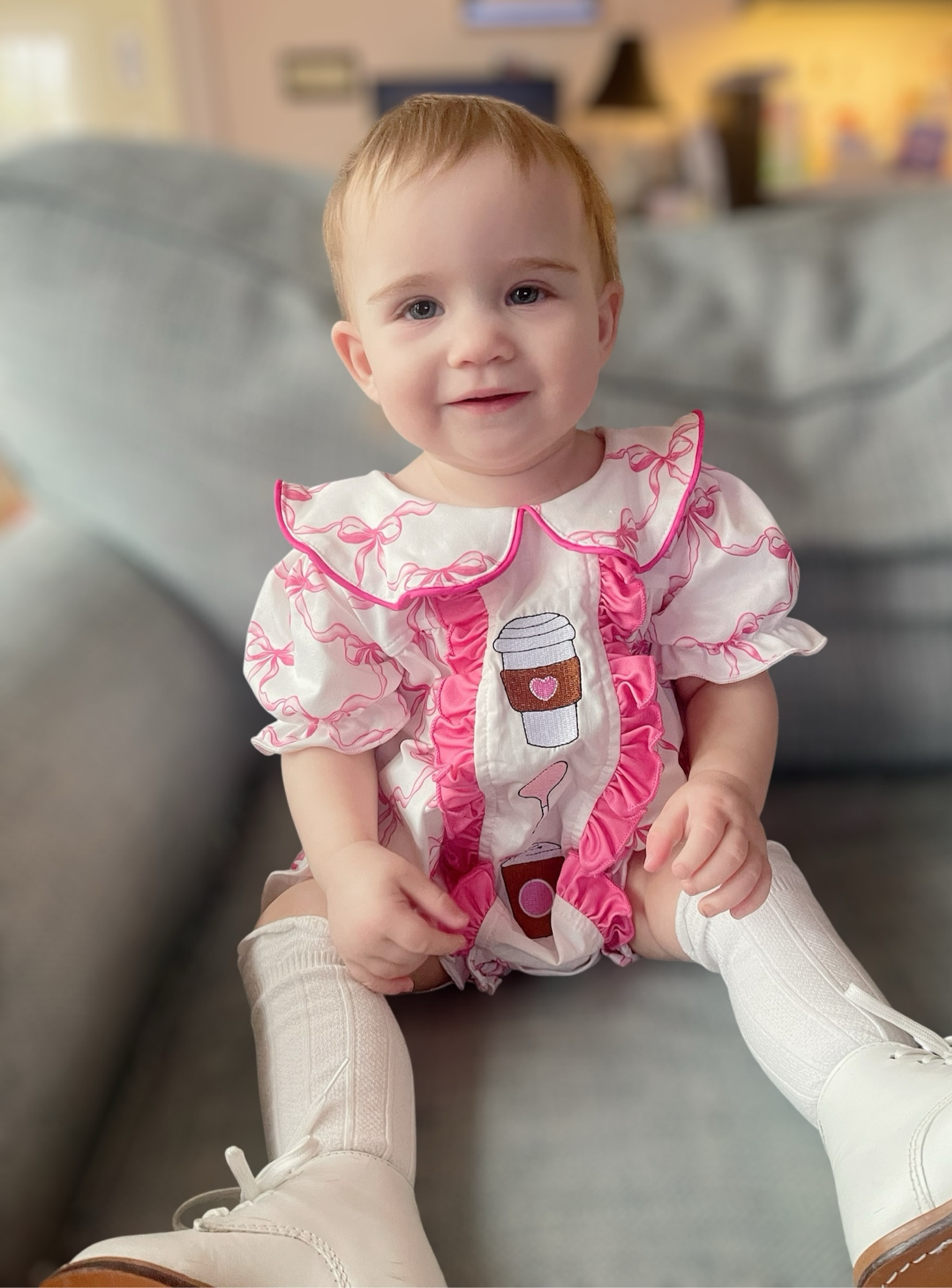 Baby girl embroidered Starbucks bubble, baby knee socks, baby classic walking shoes 

#LTKBaby #LTKFindsUnder100 #LTKFindsUnder50