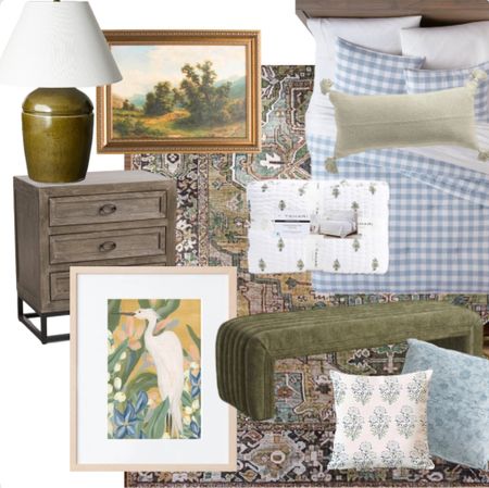 Mix and match patterns in this coastal modern bedroom 

#LTKSaleAlert #LTKHome