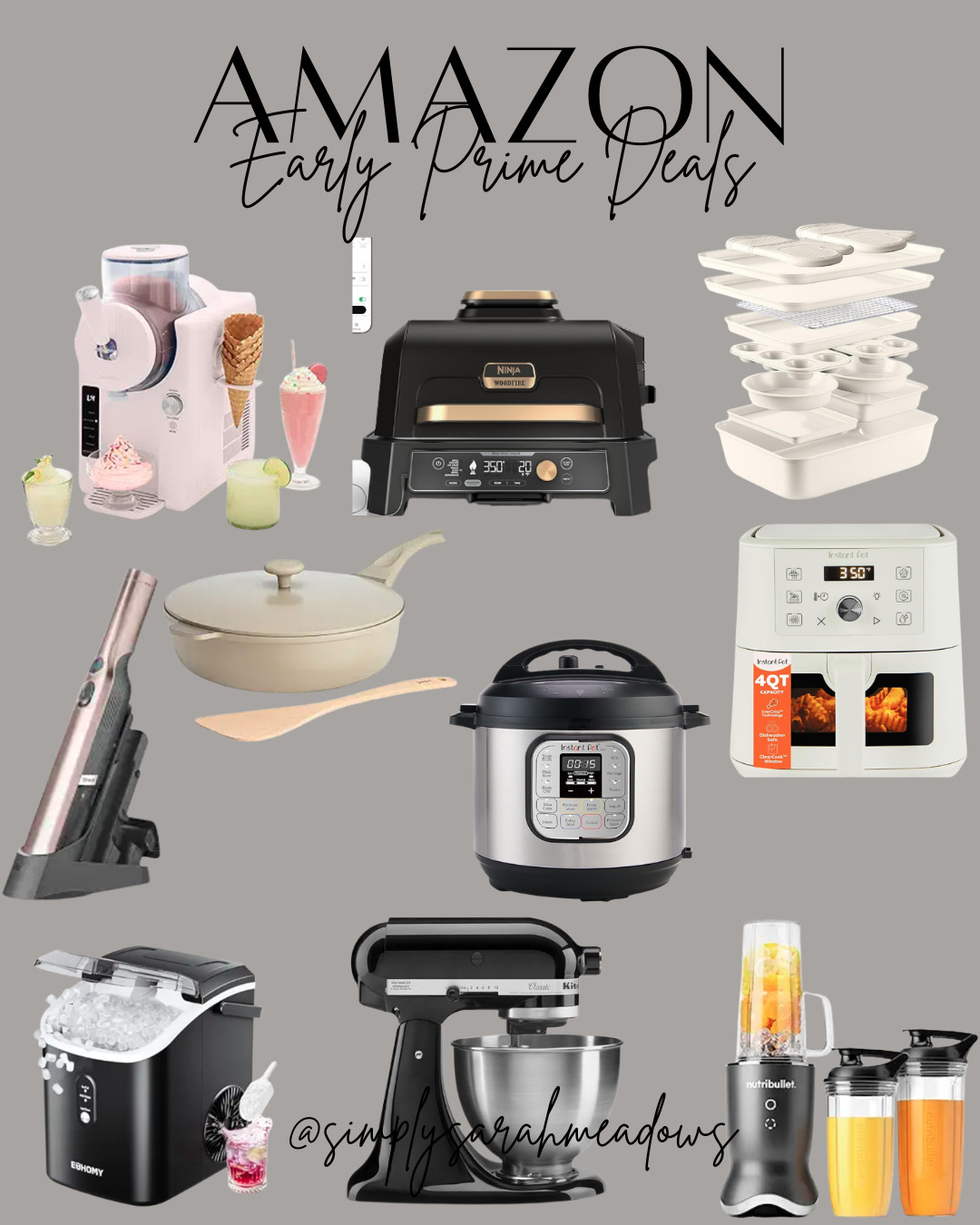Discover some amazing Amazon Early Prime Day deals! From kitchen essentials to ice makers, these finds will elevate your home. Shop now @simplysarahmeadows #AmazonFinds #EarlyPrimeDeals #LTKSaleAlert #KitchenEssentials #KitchenGadgets #LTKHome 

 