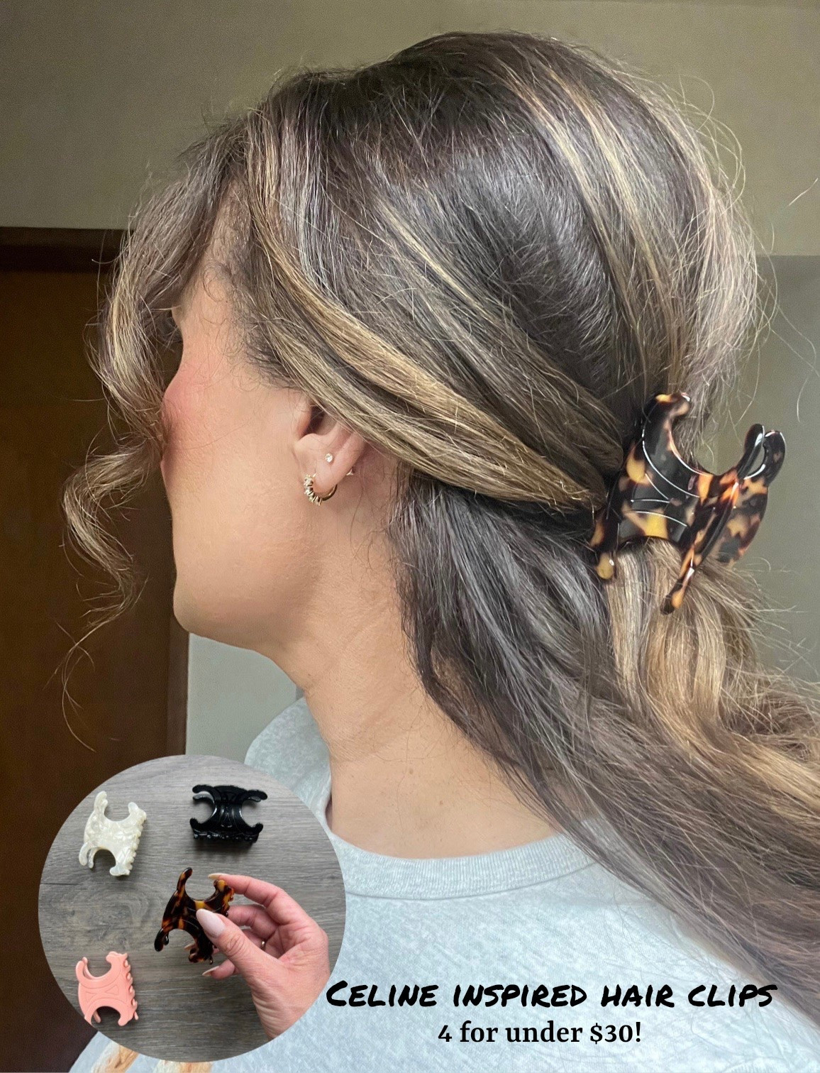 These Celine inspired hair clips are so good! Four for under $30! Designer inspired accessories, Luxe for less, Amazon find, bougie on a budget #LaidbackLuxelife

Hey Beautiful! Feel free to comment on this post if you have any questions! 🫶🏽

Follow me for more fashion finds, beauty faves, lifestyle, home decor, sales and more! So glad you’re here!! XO, Karma

#LTKgrwm #LTKootd #LTKOver40