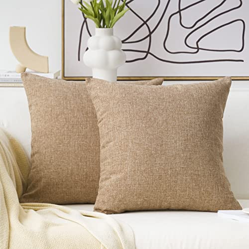 Home Brilliant Linen Pillow Covers, a Pottery Barn Belgian Linen pillow cover dupe