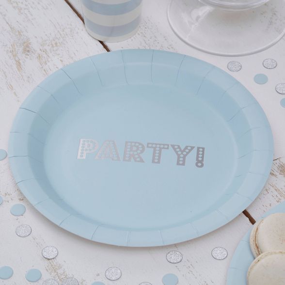 &#34;Party&#34; Paper Plates Blue | Target