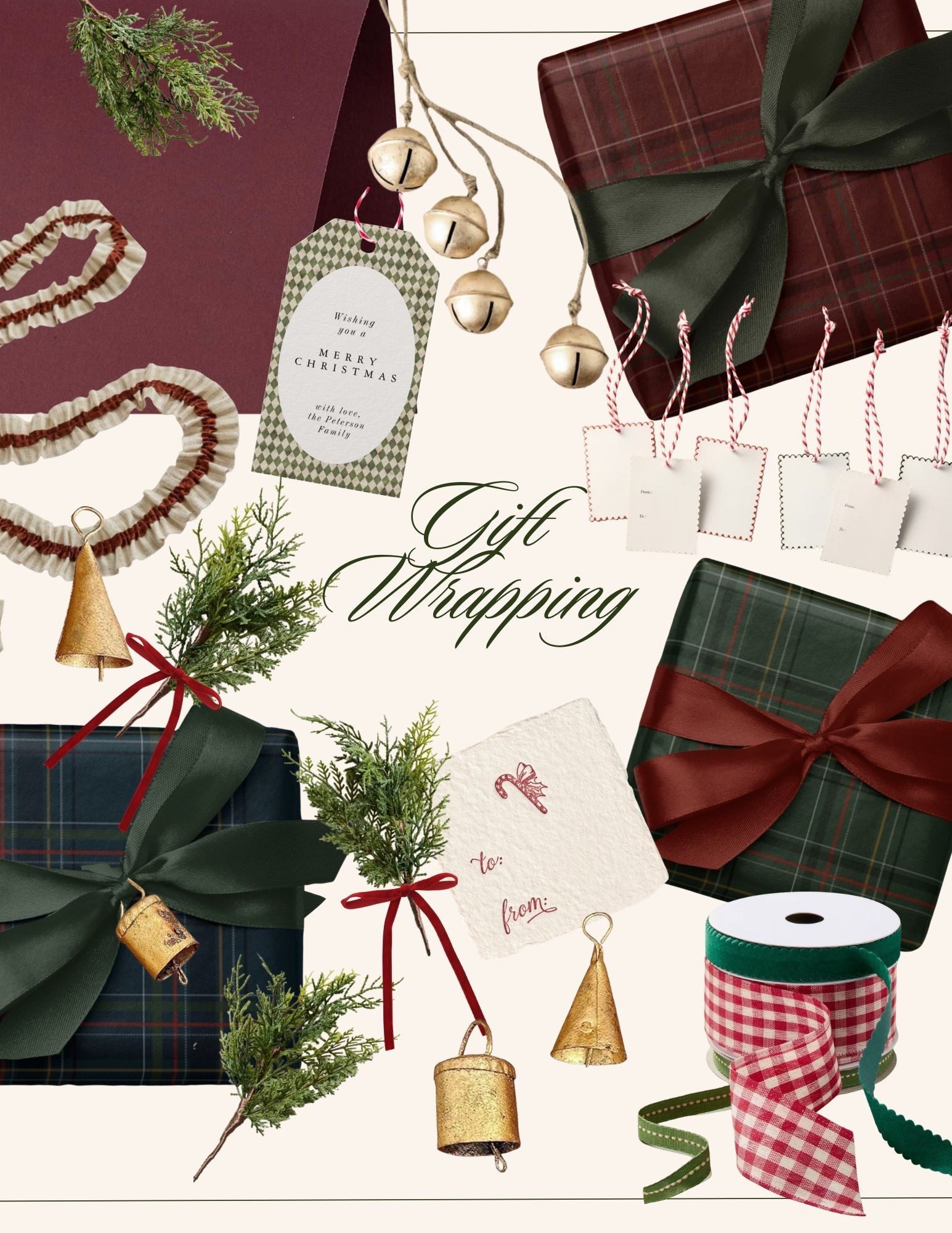 Holiday gift wrapping ideas! Vintage Plaid and Ralph Lauren inspired 

#LTKHoliday #LTKFindsUnder50 #LTKGiftGuide