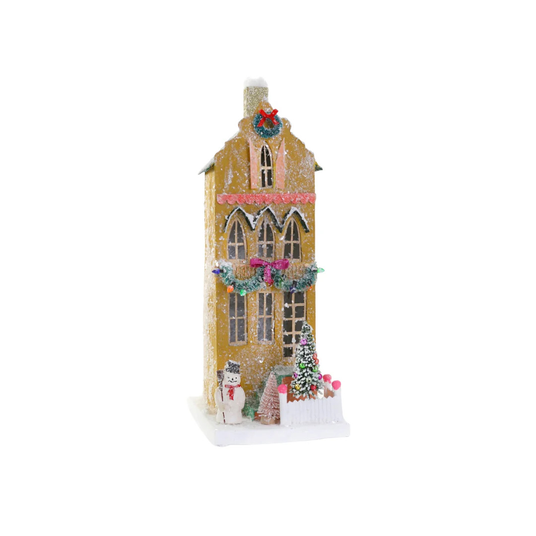 Mustard Townhouse | Pink Antlers