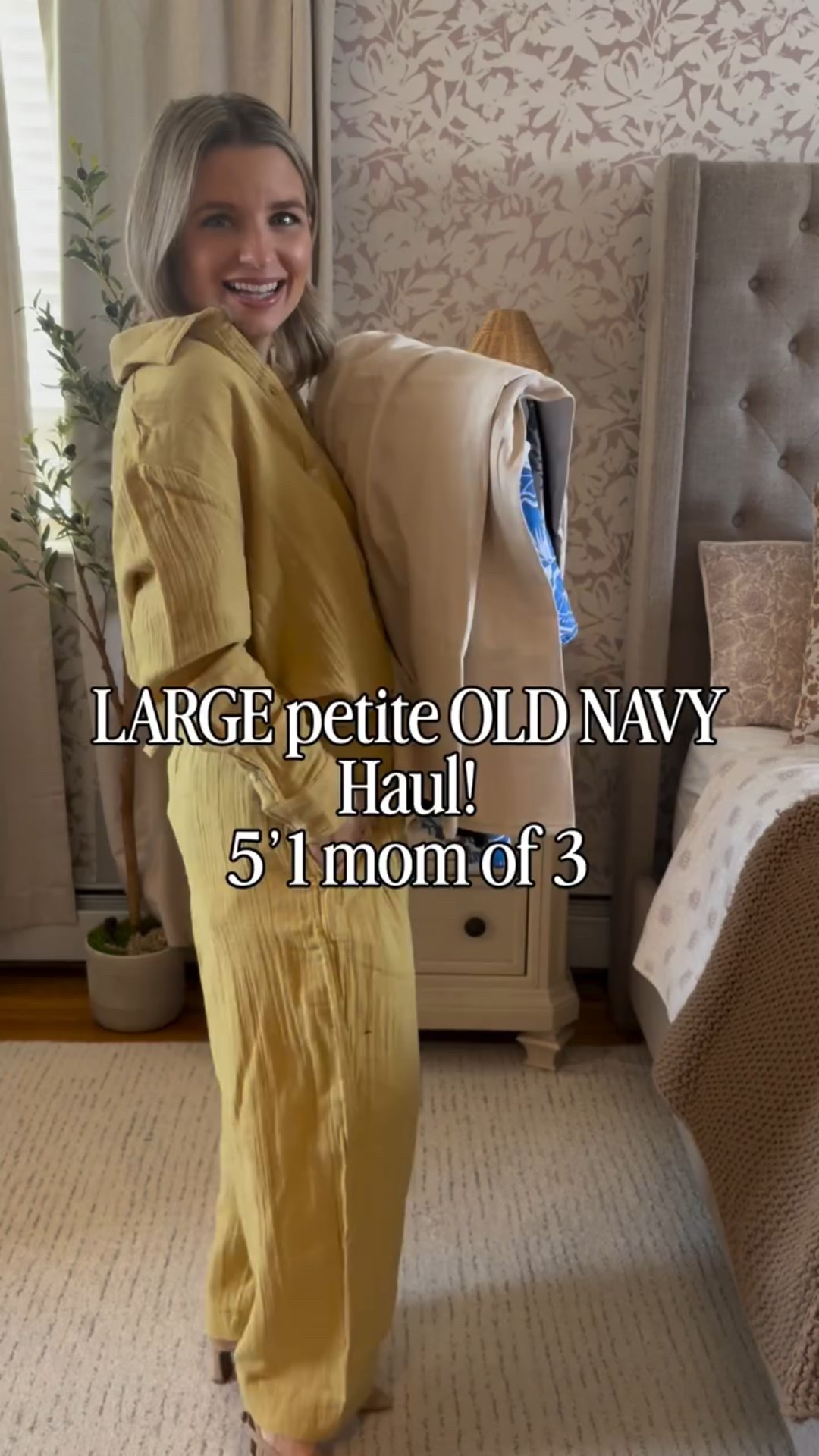 Large OLD NAVY haul! Comment HAUL for a 🔗! 🩵 ☀️ 

#petitestyle #petitetips #petitehaul #springhaul #ootd whattowear prespring spring inspo GRWM petite styletips styleinspo styling jeans petitejeans petitedenim linen twopiecesets monochromatic trendy