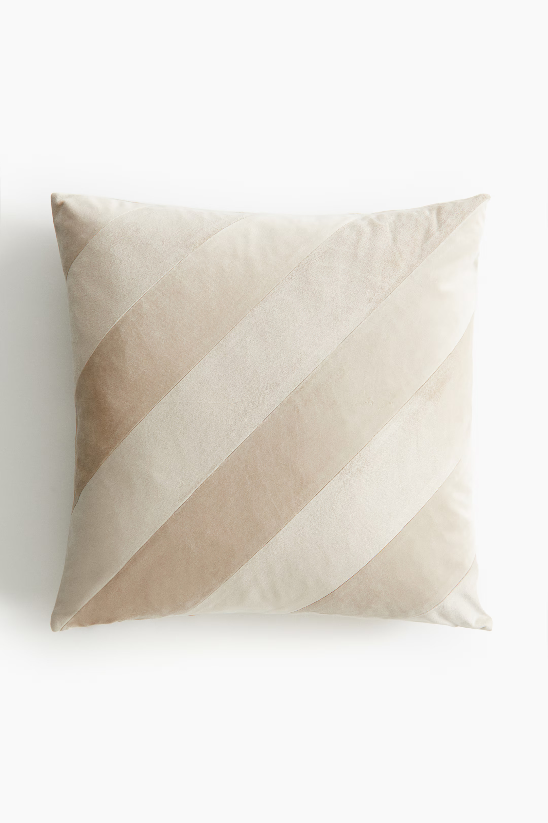 Striped Velvet Cushion Cover | H&M (US + CA)