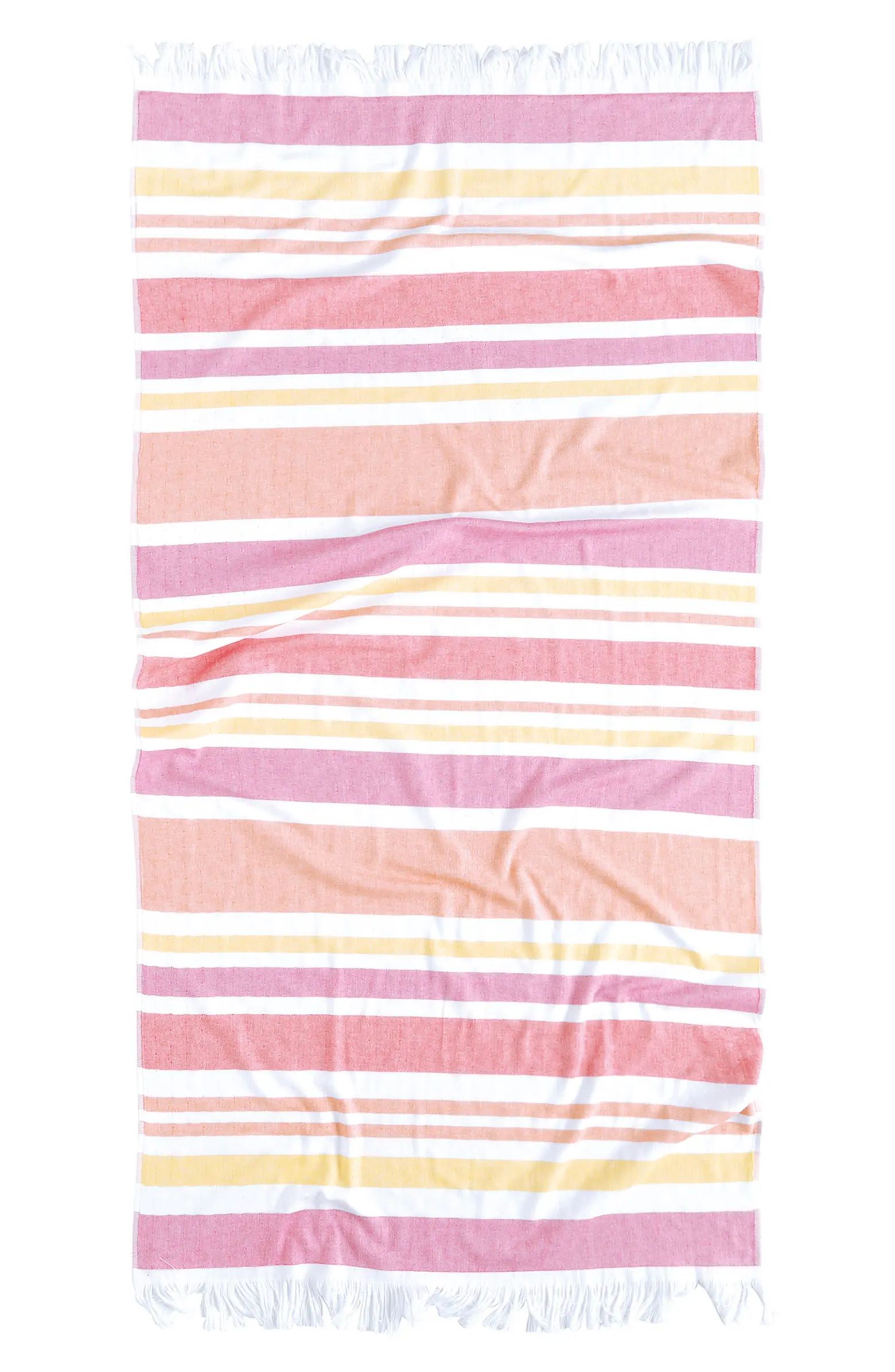 Solaris Fringe Cotton Beach Towel | Nordstrom Rack