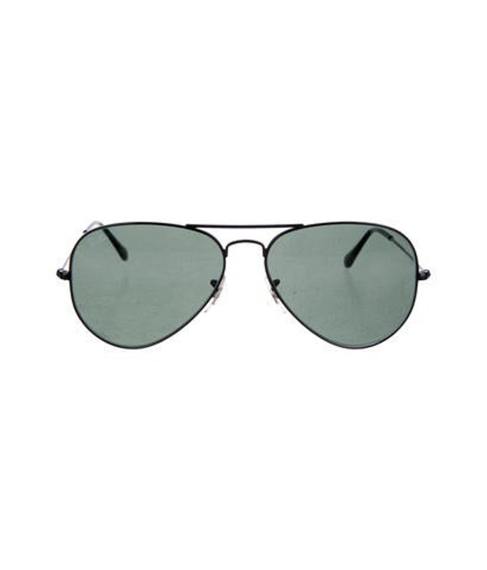 Ray-Ban Tinted Aviator Sunglasses Black Ray-Ban Tinted Aviator Sunglasses | The RealReal