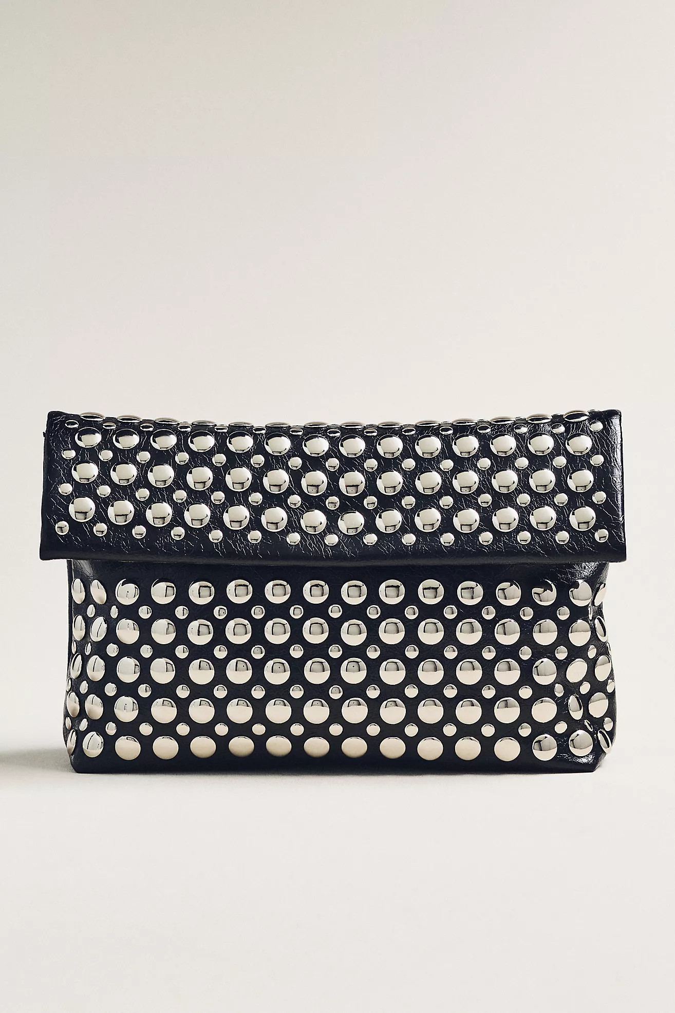 Studded Foldover Clutch | Anthropologie (US)