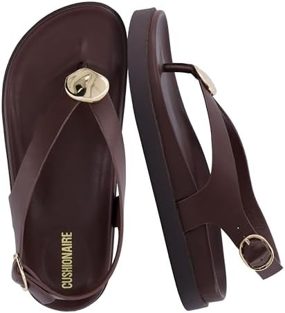 CUSHIONAIRE Expo Thong Sandals for Women, Comfortable Slingback Sandals with Arch Support and Cus... | Amazon (US)