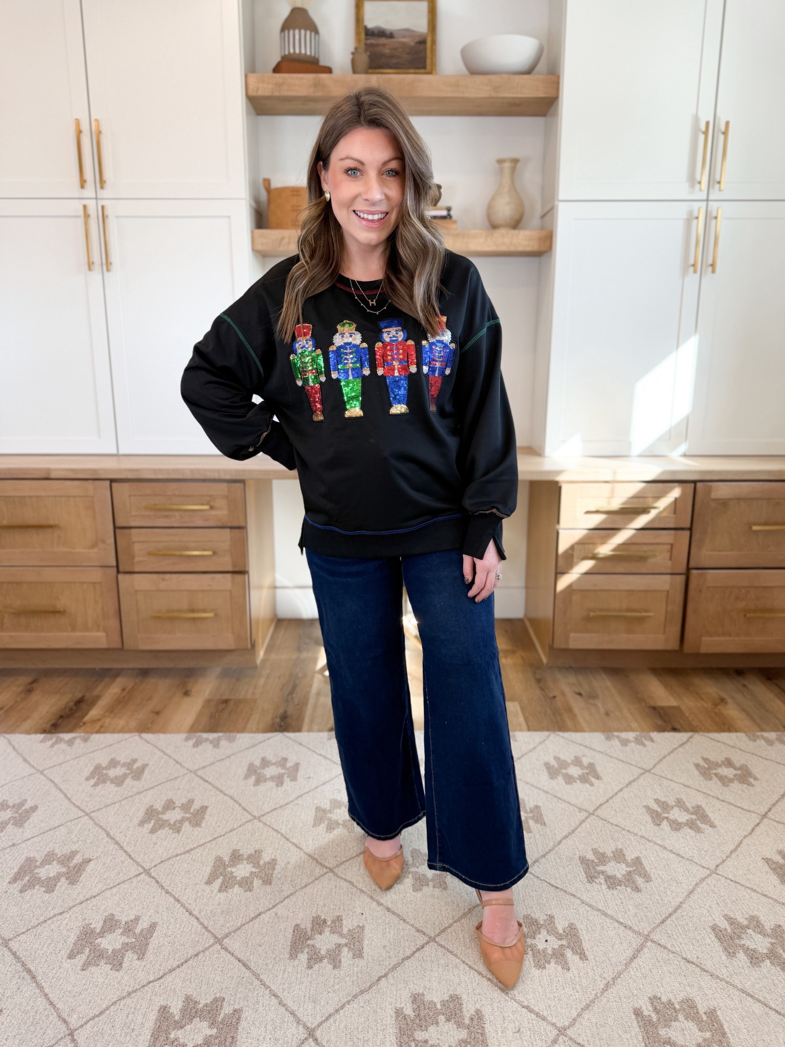 The cutest sequin nutcracker sweatshirt from Amazon! Would be so cute for Christmas parties and for teachers too! 

#LTKU #LTKHoliday #LTKSeasonal