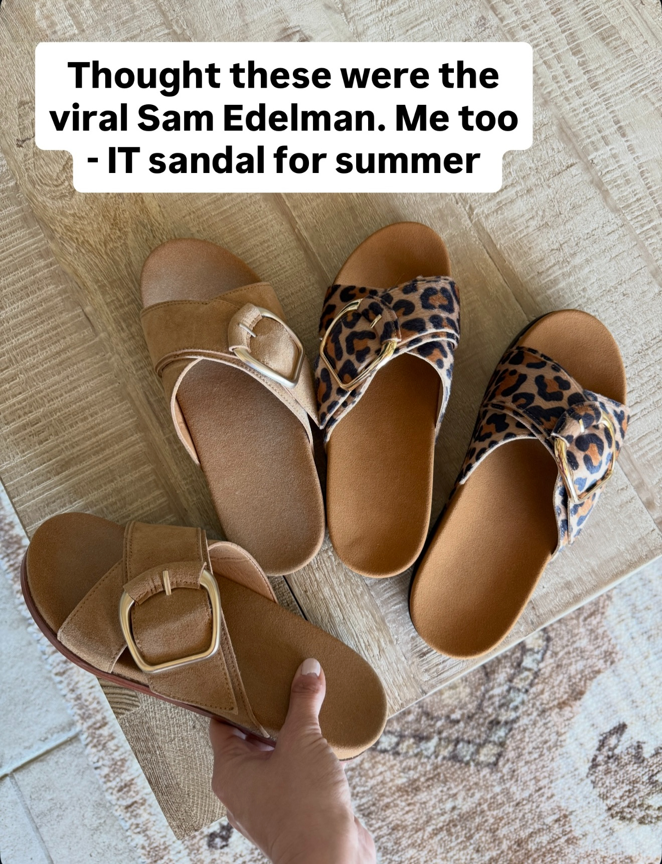 The perfect look for less sandals that are a need for Summer! Obsessed with these for warm weather ☀️  

 #LTKdayinmylife #LTKootd #LTKSeasonal