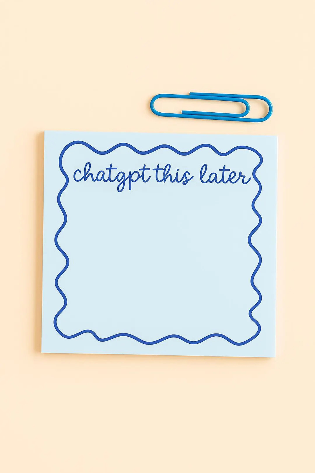 Funny Sticky Notes | "chatgpt This Later" Notepad | Office Humor Desk Supplies Giftsticky Note Pa... | Etsy (US)