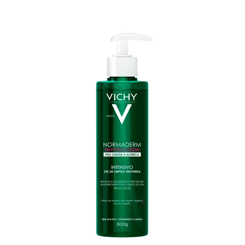 Gel Facial de Limpeza Profunda Vichy Normaderm Phytosolution Intensivo 300 g - AMOBELEZA - Produt... | Amobeleza (BR)