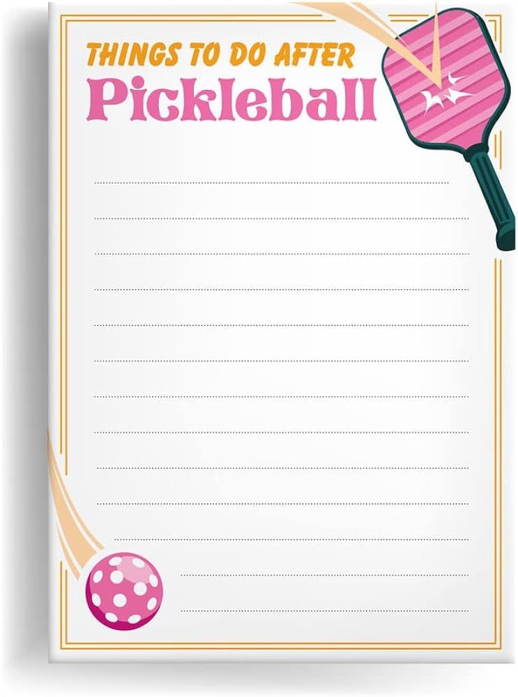 Seymour Butz Funny Memo Notepads - Funny Pickleball Gifts - Cute Note Pads | Amazon (US)
