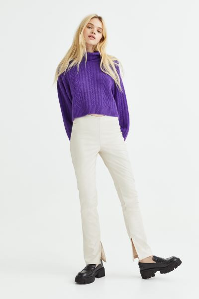 Cable-knit Turtleneck Sweater | H&M (US + CA)
