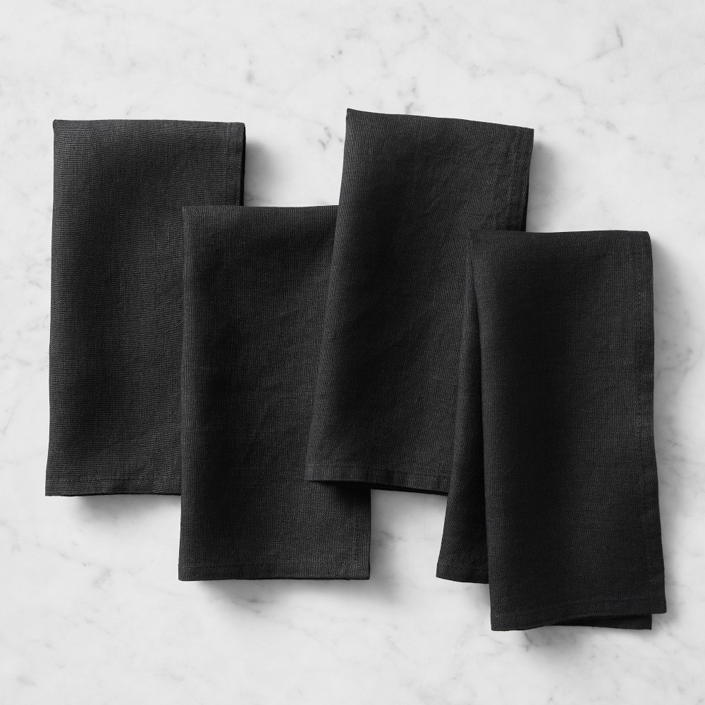 Italian Washed Linen Napkins | Williams-Sonoma