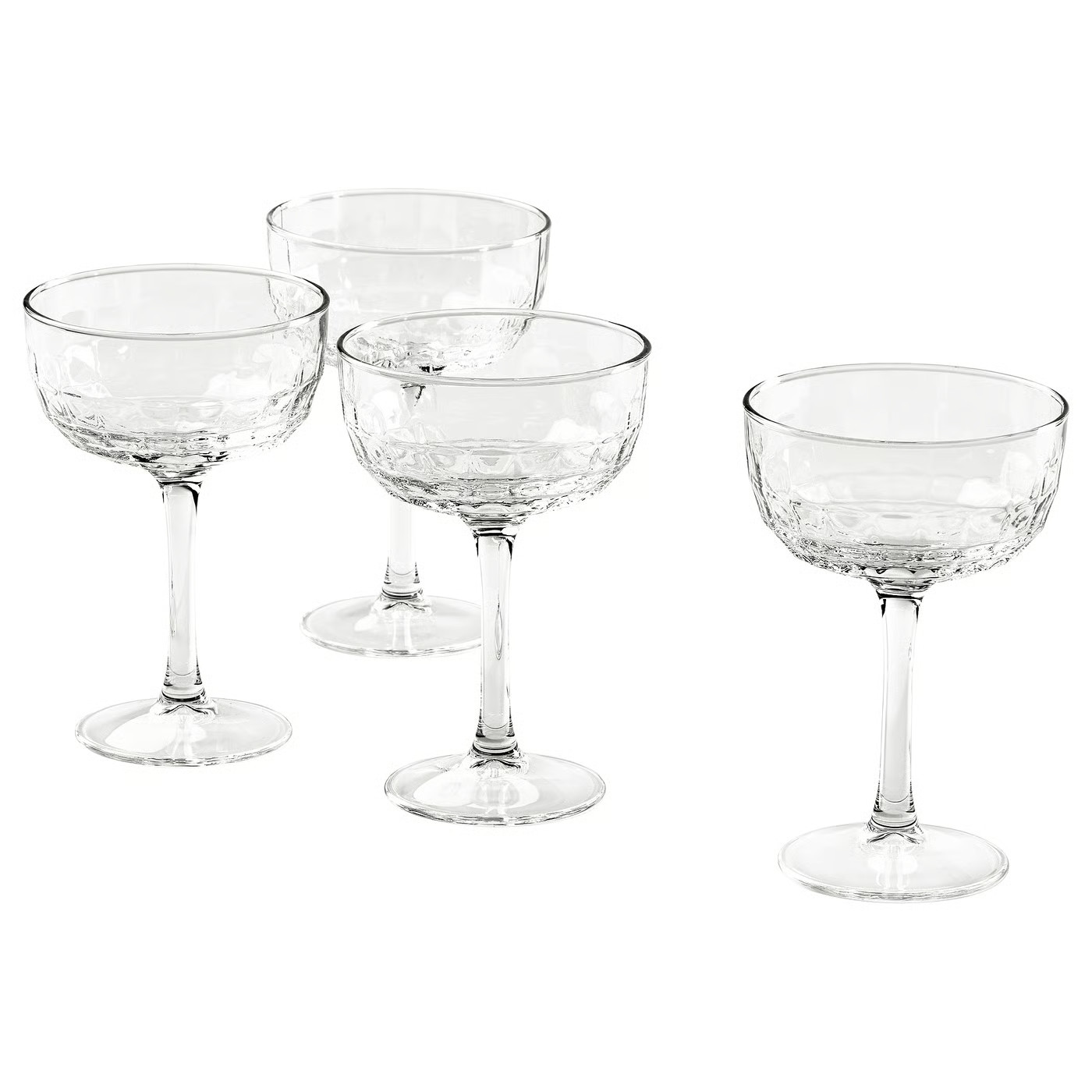 FRÖJDA champagne coupe, clear glass, 7 oz  - IKEA | IKEA US