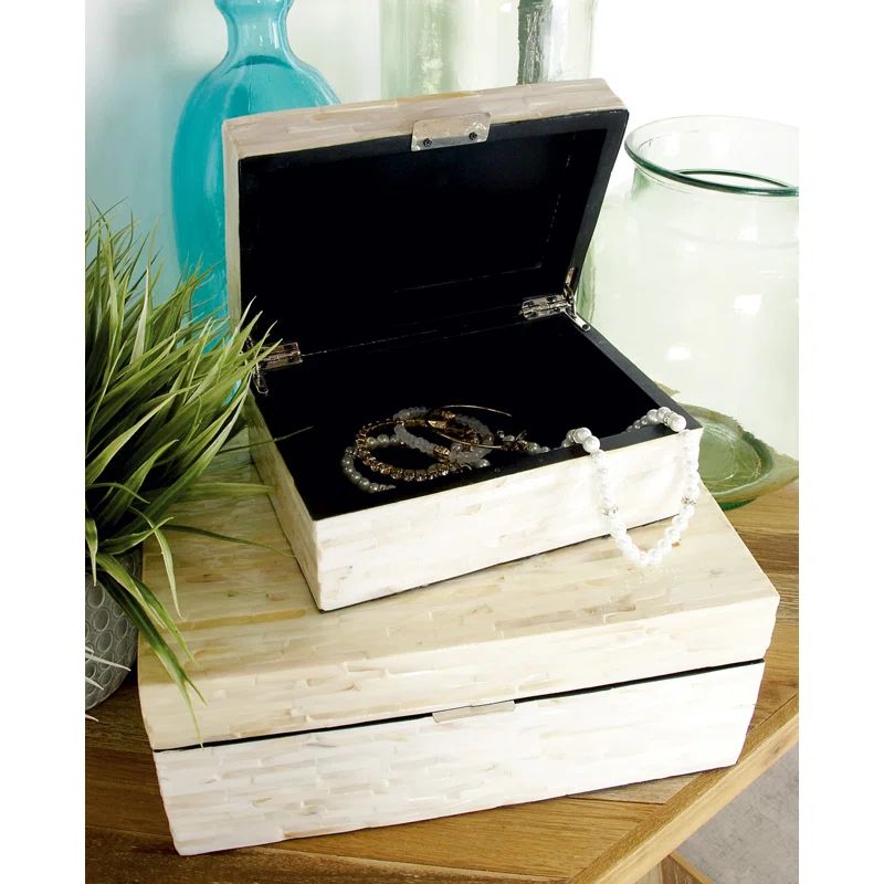 Juliette 2 Piece Handmade Decorative Box Set | Wayfair North America