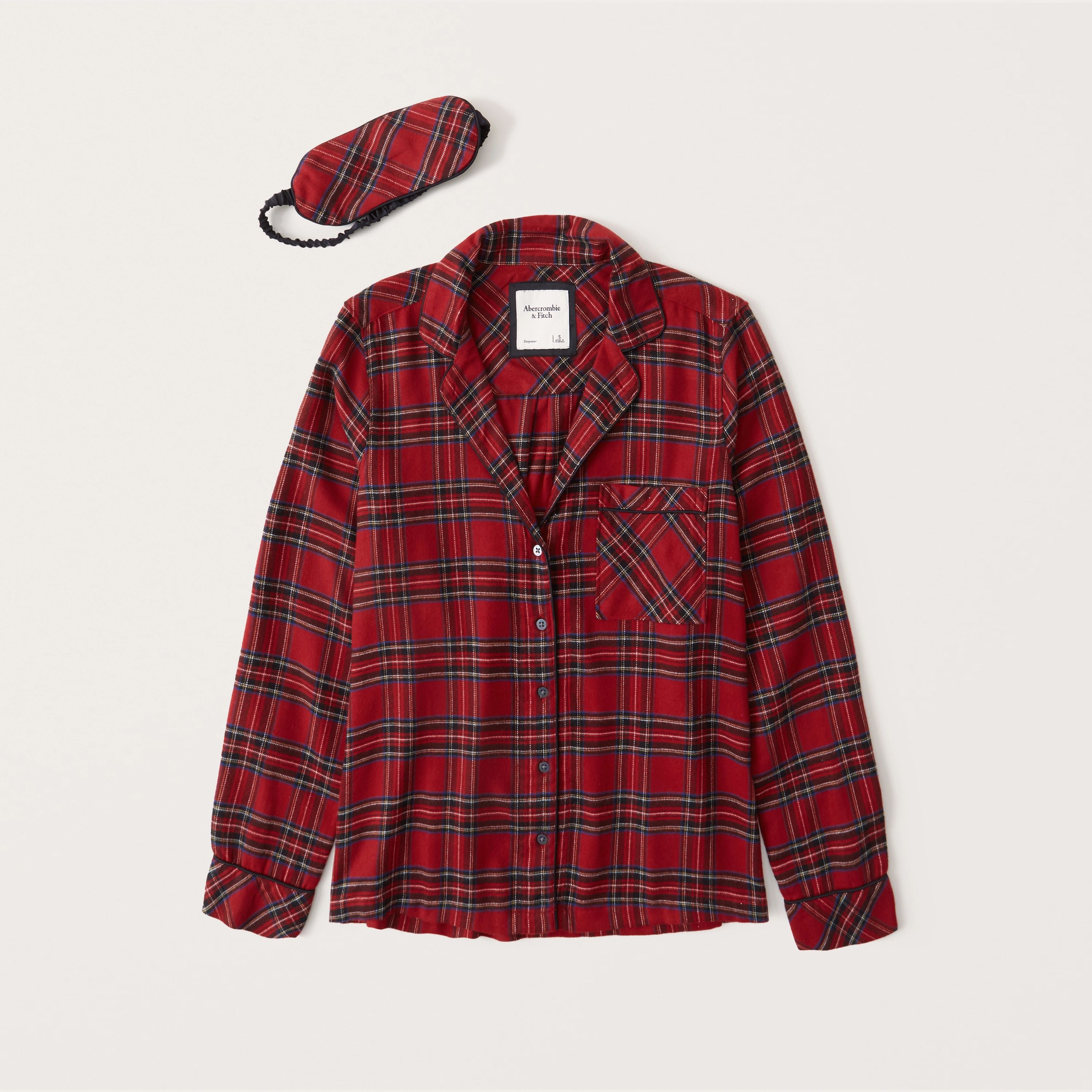 Flannel Pajama Shirt | Abercrombie & Fitch (US)