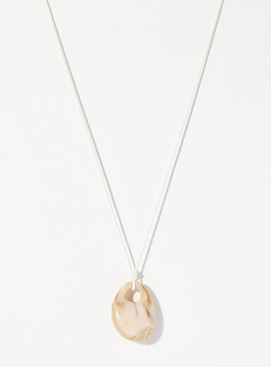 Oval pendant wrap cord choker
        
        

		
        

        
    
        
    
	    
	... | Simons