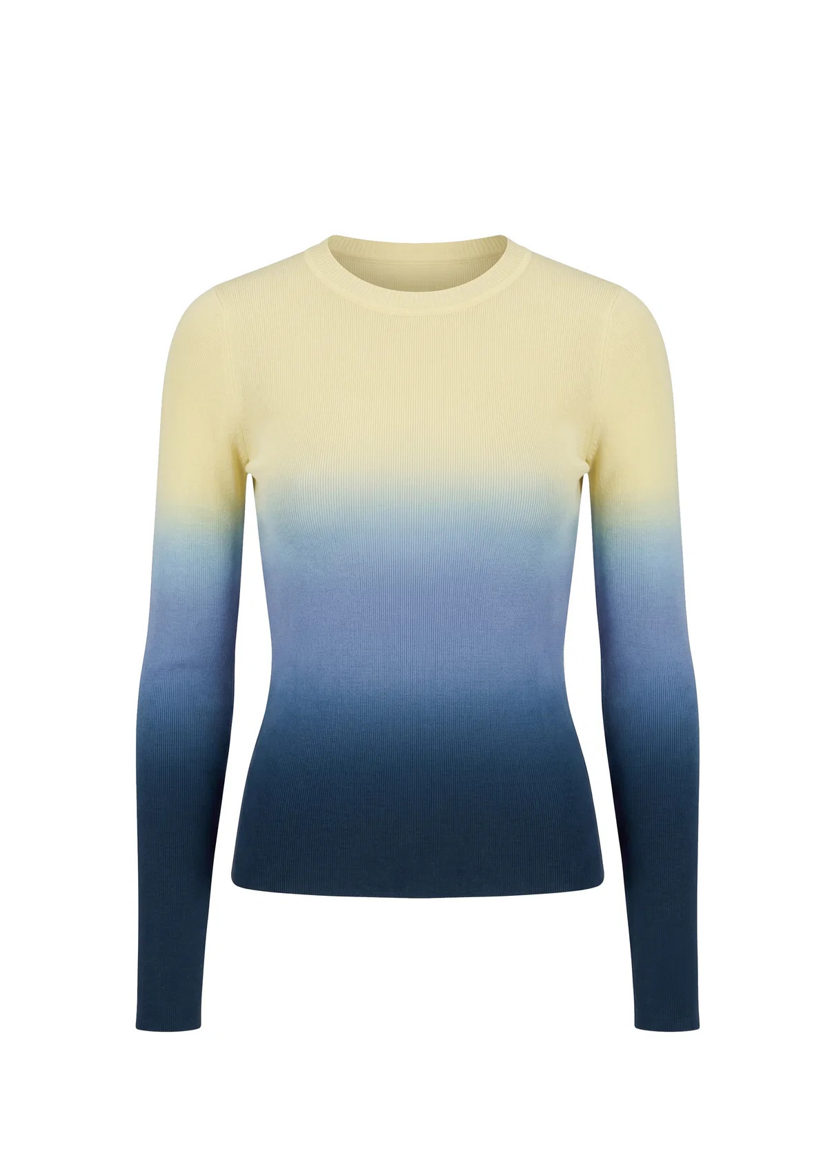 Dora Top Ombre Danish Butter / Deep Canal | Solid & Striped