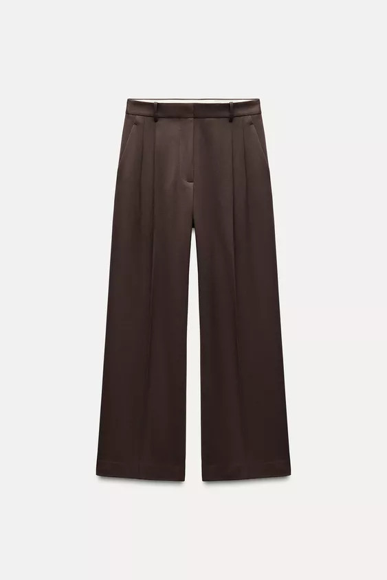 ZW COLLECTION DARTED TROUSERS | Zara US